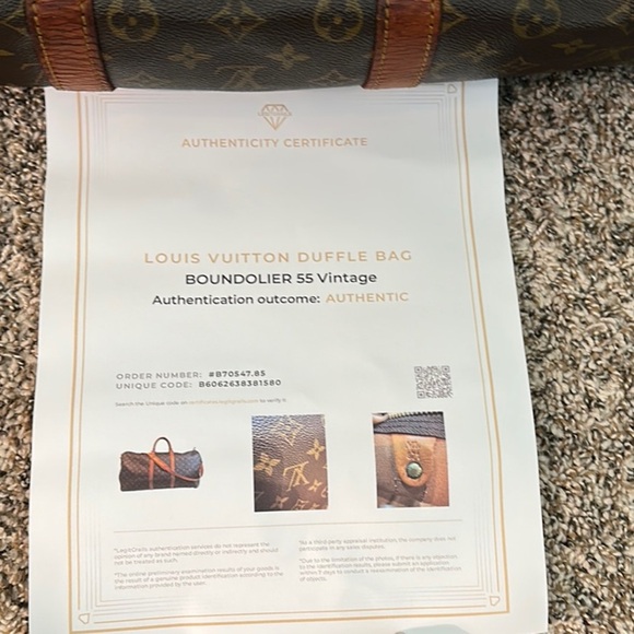 Louis Vuitton Monogram Bandoulier 55 - vintage - Picture 16 of 16